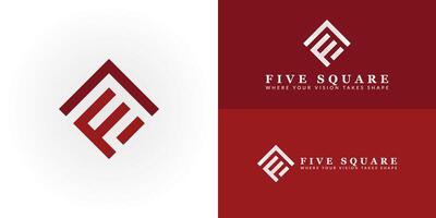 The minimalist and modern logo design seamlessly integrates the letter F with a stylized roof ornament, creating a unique and memorable symbol for real estate or property development businesses vector