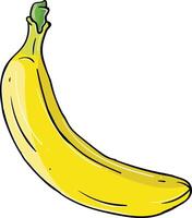 a banana is shown in this cartoon vector