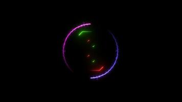 Countdown with loading animation. video