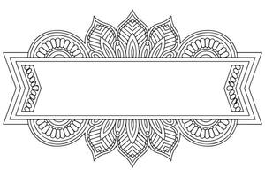 Boho pattern for background, decorations,banner,coloring book, vector