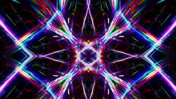 Colorful Light Patterns Abstract Footage with Dynamic Movement and Visual Effects video