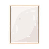 Illustration of canvas frame vector