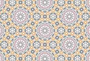 Islamic Style Colorful Design Pattern vector