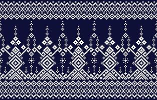Pixel pattern geometric design. ethnic pattern, motif boho retro textile ikat graphic beautiful background design vector