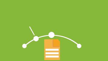 powerpoint presentation template. saving and opening documents. video