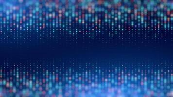 Abstract Digital Background with Colourful Dots video
