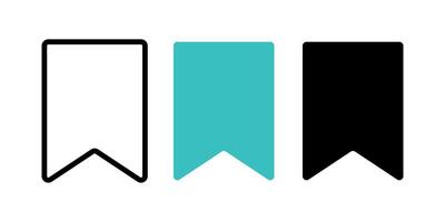 Simple marker icon symbol vector