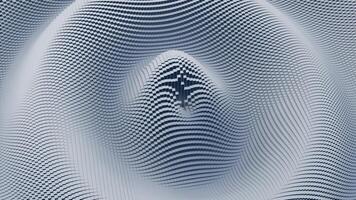 Abstract pixel animation of abstract waves video
