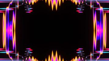 Plasma neon glitch effect VJ Loop video