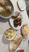 Assorted Dishes on a Tabletop photo