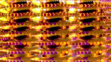 Animation of Spinning Magical Beautiful Particles. Luxurious Abstract Background 03. 4K video