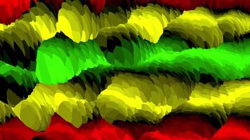 Animation of Rotating Magic Luxurious Abstract Background 02. 4K video