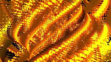An Animation Consisting of Luminous Particles Forming a Spiral Structure 03. video