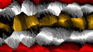 Animation of Rotating Magic Luxurious Abstract Background 03. 4K video