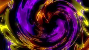 Animation of Abstract Optical Wave Glass 04. 4K video