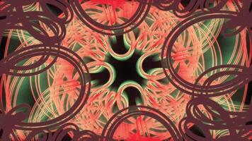Circular Lines Rotating Abstract Background 02. video