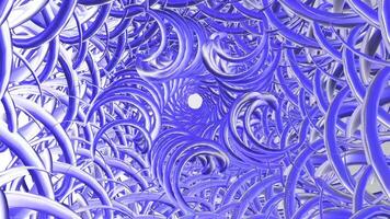 Animation of a Moving Background with 3D Spirals 02. video