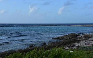 Beautiful Morning Views at Bachelors Beach in Aruba photo