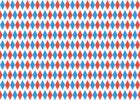 Captivating pattern, isolated interlocking red and blue diamonds. Seamlessly repeatable in both horizontal and vertical directions. png