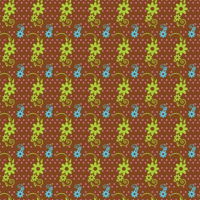 Elegant Beautiful green leaf Pattern Design