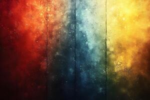 Vibrant Abstract Color Gradient for Modern Print Design photo