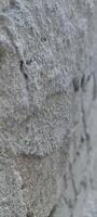 Raw Concrete Surface with Visible Pebbles photo