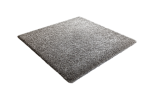 A textured, square carpet with a speckled pattern, showcasing a blend of colors and a plush surface. png