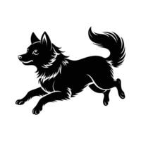 Schipperke Running Vectors