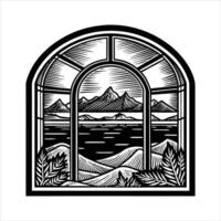 Panoramic Windows Images vector