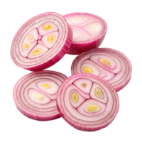 Onion slices design isolated on transparent background png
