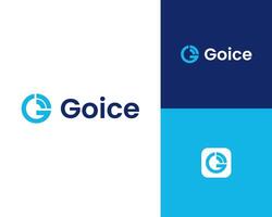 Letter G Signal Wifi Wireless Network Internet Connection Icon Logo Design Illustration vector