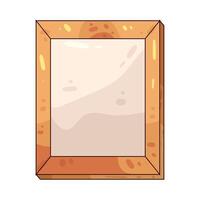 Illustration of canvas frame vector