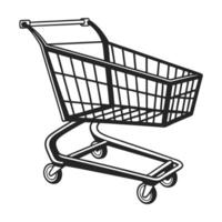 shopping cart, perfect for use in various contexts. vector