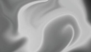 Soft Gray and White Abstract Fluid Art with Gentle Swirls vector