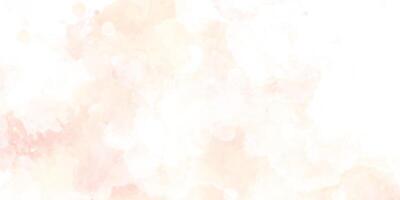 Light Peach Watercolor Background with Soft Pastel Texture vector