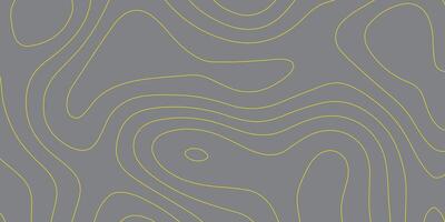 Modern Gray Topographic Line Art Background for Creative Design Projects vector