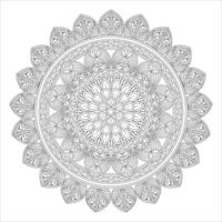 Detailed Mandala Coloring Designs for Adults Printable Patterns for Creative Expression vector