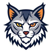Majestic Wildcat Art for Unique and Bold Projects vector