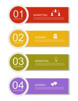 Modern banner, web template, abstract design template, graphic flyer, web design, creative design , four vector
