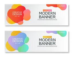 Modern banner, web template, abstract design template, graphic flyer, web design, creative vector