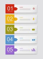 Modern banner, web template, abstract design template, graphic flyer, web design, creative design , five designs vector