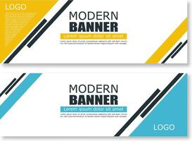 Modern banner, web template, abstract design template, graphic flyer, web design, creative design , two vector