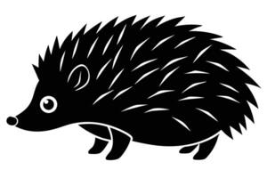 Exploring the Beauty of Echidna Silhouettes in Graphic Design vector