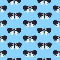 Butterfly seamless pattern. Modern patterned design for wrapping paper, print, cover, wallpaper. vector