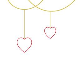 Heart Background Valentine vector