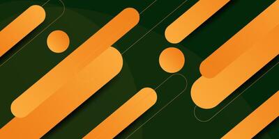 Abstract orange 3D background with dynamic shadow overlapping pattern. eps10 vector