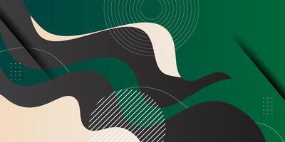 Modern colorful liquid abstract background with gray, green and light brown gradient colors on white background. Eps10 vector