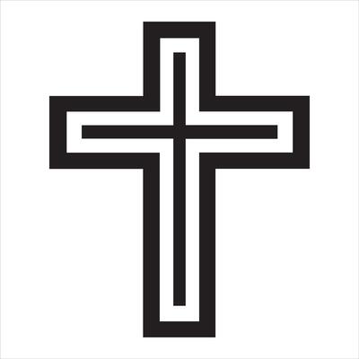 Sacred Geometry Cross Black and White Design,Sacred Geometry Art and Illustration