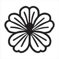 Harmonious Flower Mandala Design Illustration vector