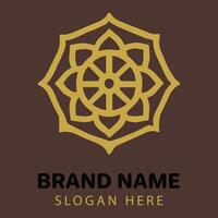 Abstract Sacred Geometry Design for Modern Logo vector